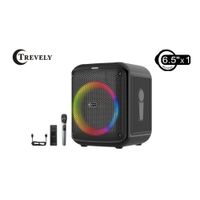 Parlante Portatil 6.5'' Bluetooth Trevely Ta-612 - Karaoke - 500w