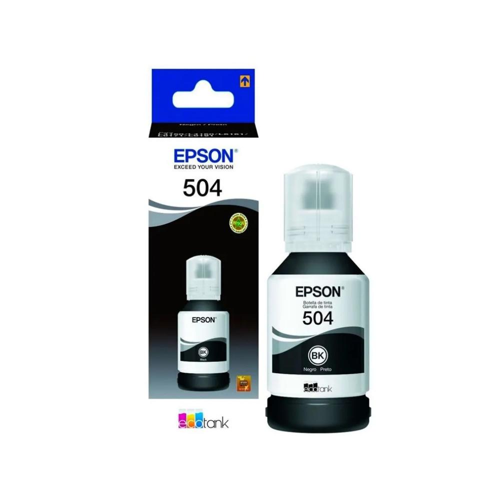 Tinta de Impresora Epson T504120 Negro