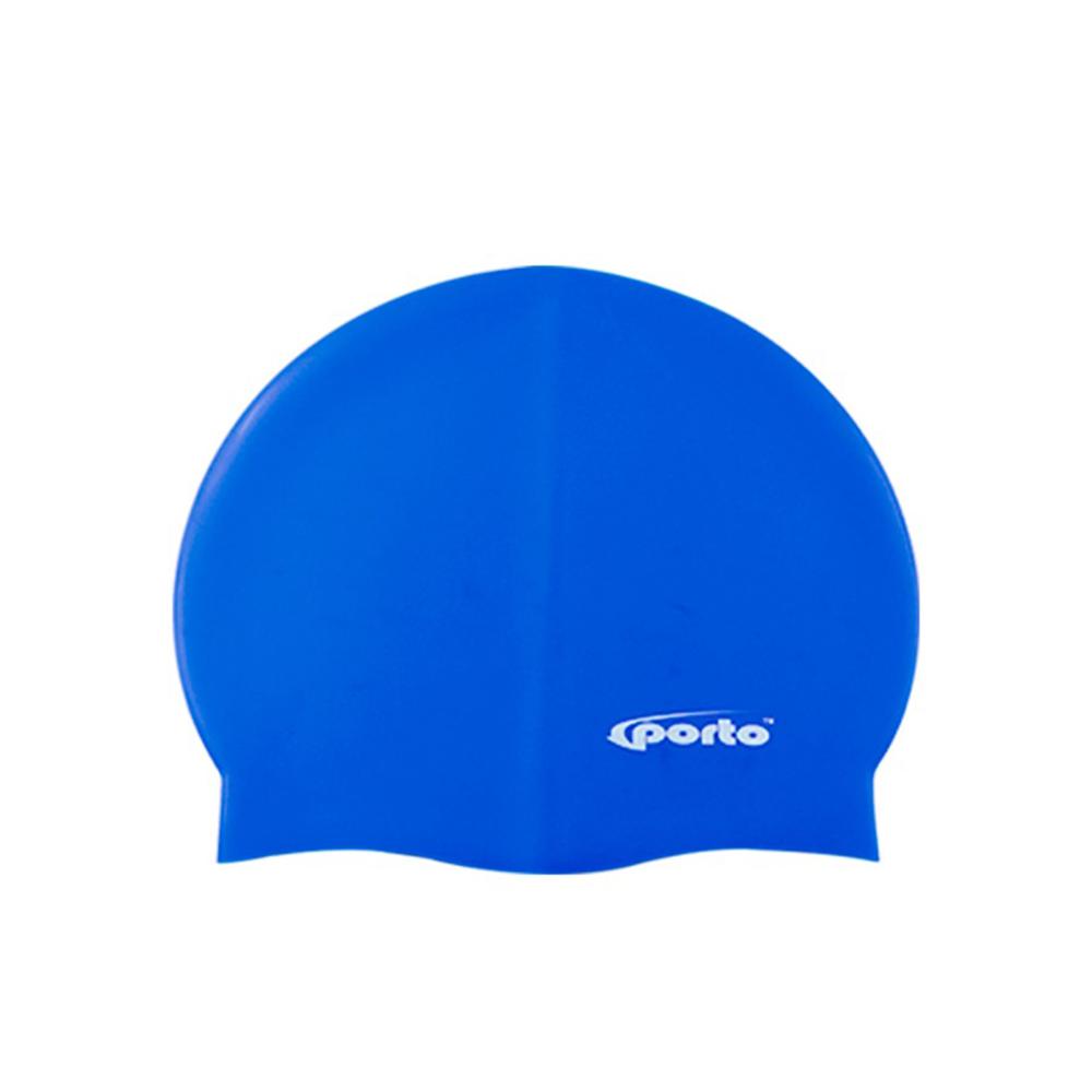 Gorro De Natación De Silicona Porto Azul