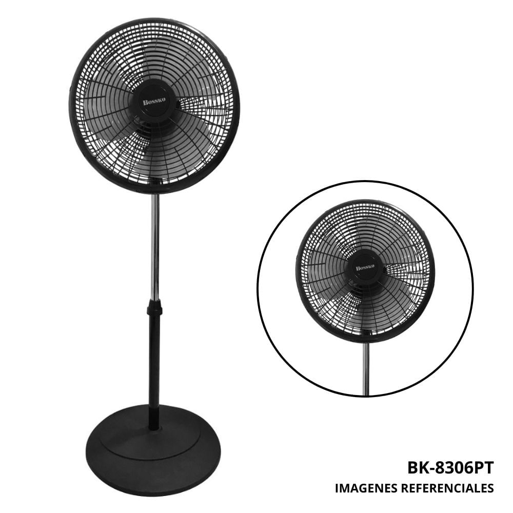 Ventilador 16” Pedestal Bossko BK-8306PT