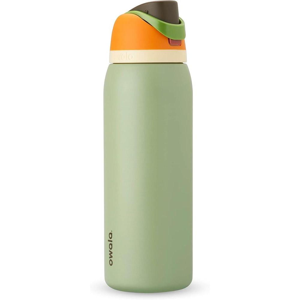 Botella agua Owala FreeSip, acero inoxidable, con popote, sin BPA