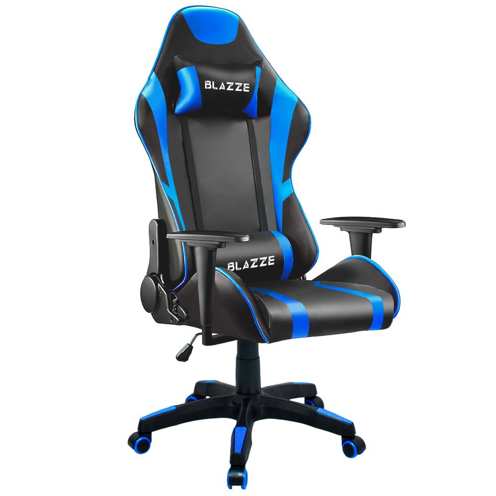 Silla Gamer Ergonómica Blazze Spicy - Azul