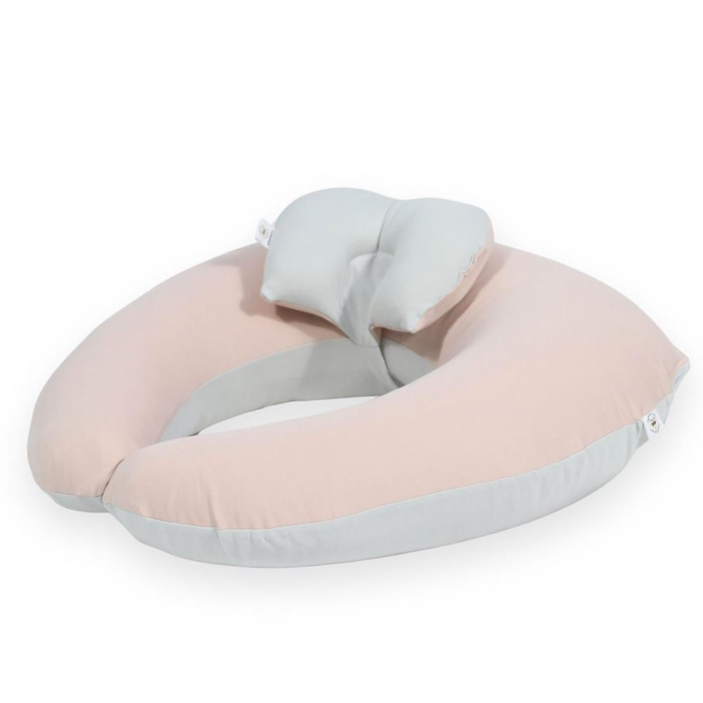 Cojin de Lactancia Acolchonaditos Flamingo Ceniza