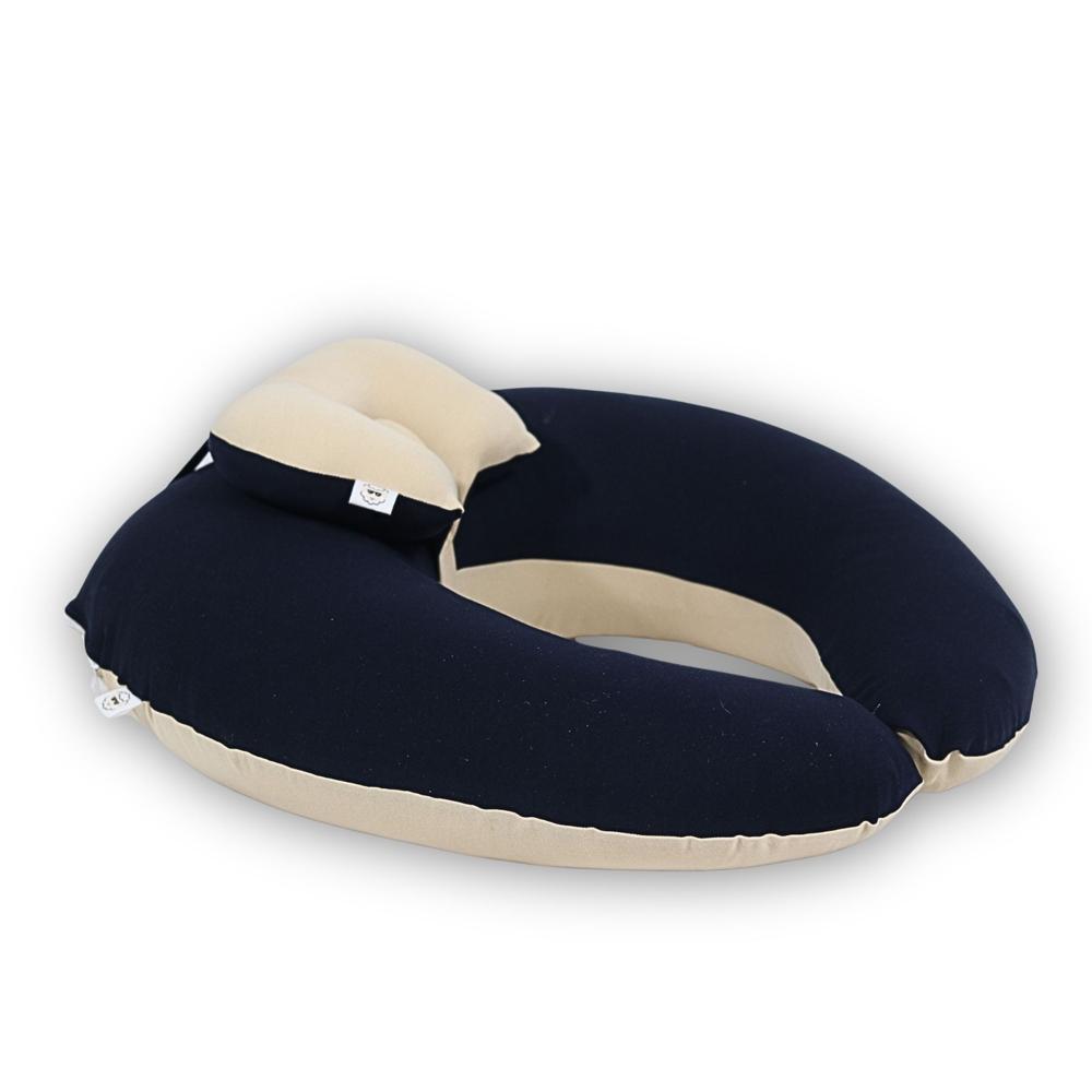 Cojin de Lactancia Acolchonaditos Azul Beige