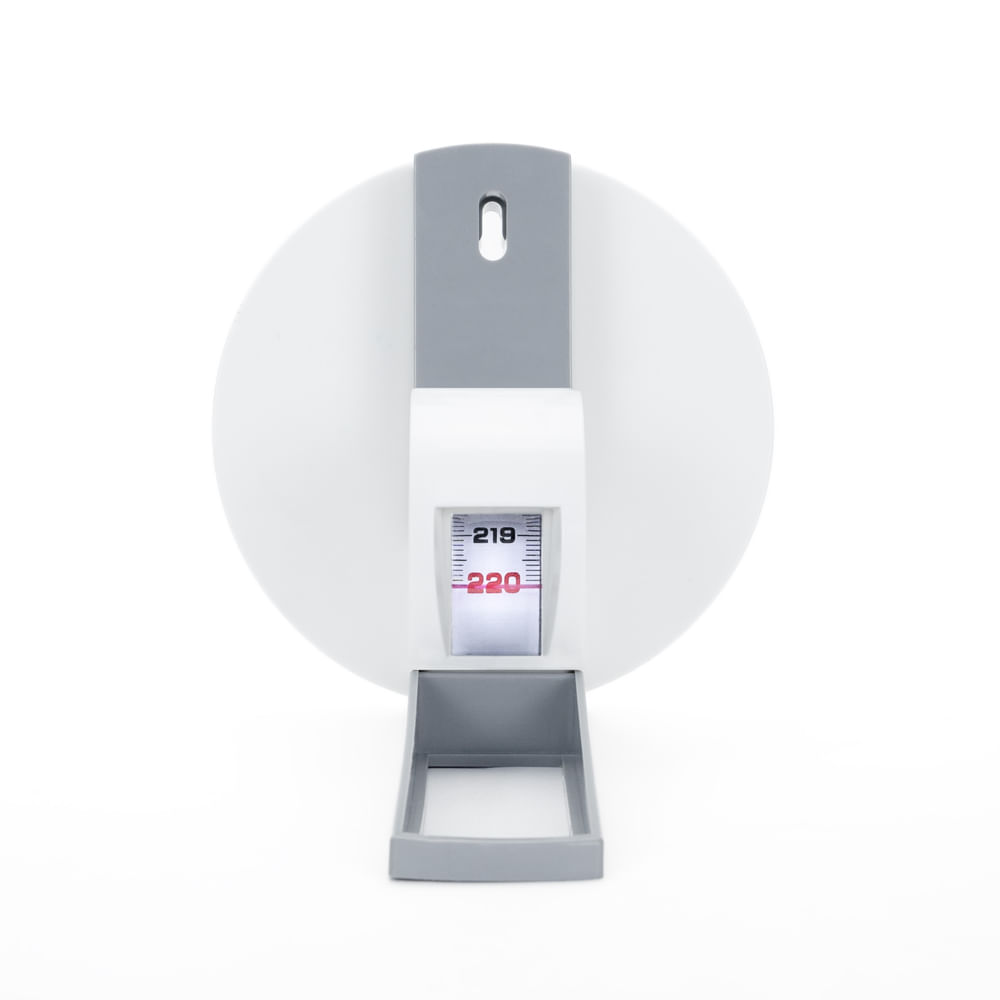 Tallímetro de Pared Retráctil de 2.20 MTS