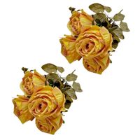 Pack de 2 Bouquets De Rosa En Boton 8221-AM FLORIPASTORE