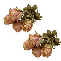 Pack de 2 Bouquets De Rosa En Boton 8221-ROS FLORIPASTORE