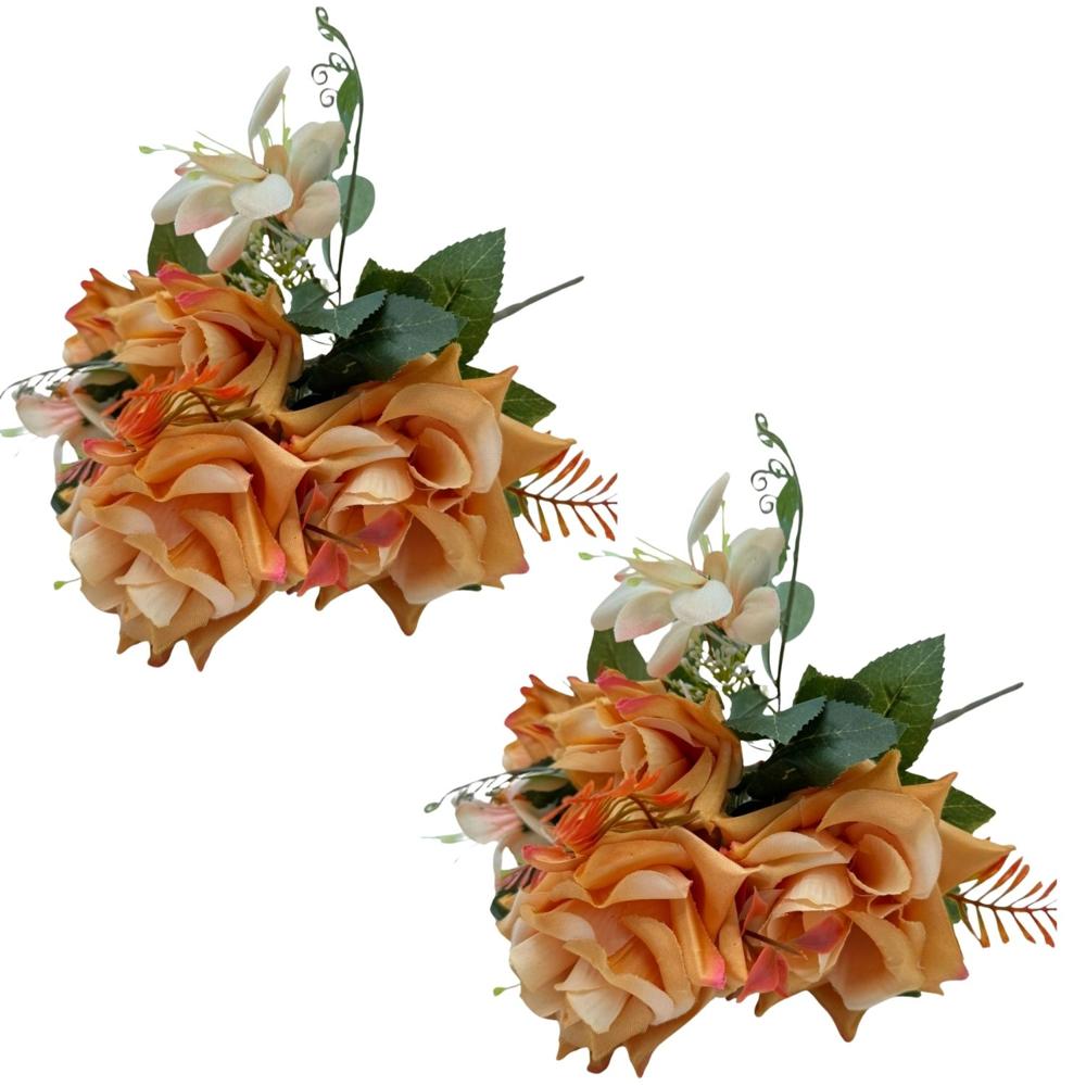 Pack de 2 Bouquets De Rosas 7 Flores BG307033-NAR FLORIPASTORE