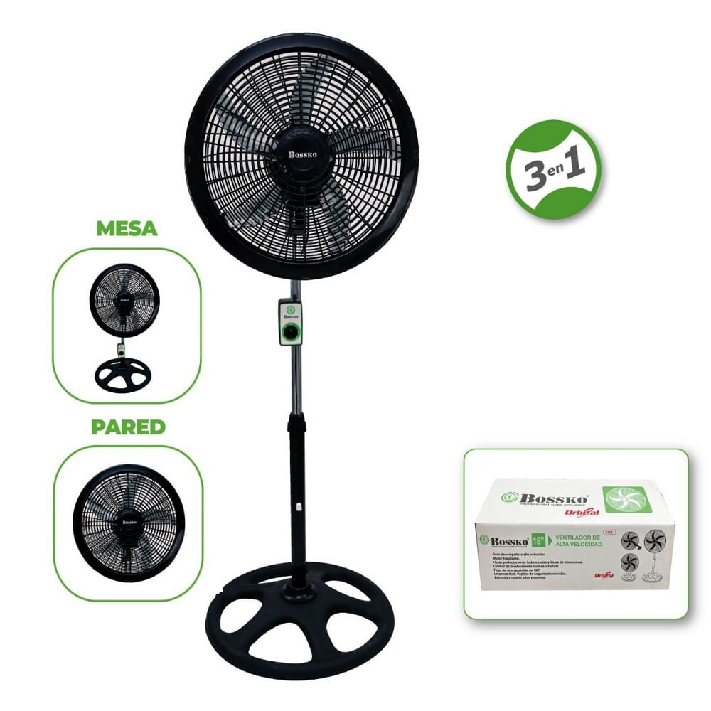 Ventilador Bossko BK-8233VO De 18?
