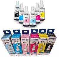 Kit de Tintas Epson T673 Original 6 Colores