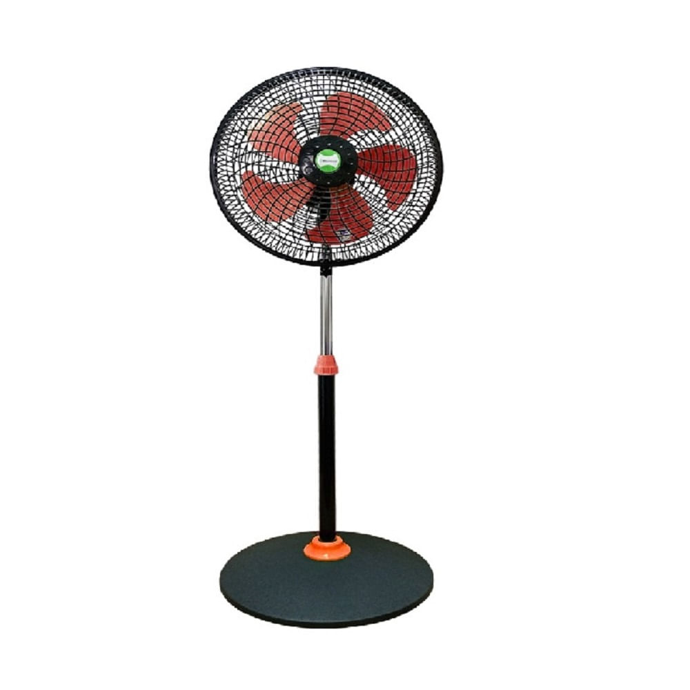 VENTILADOR BOSSKO 16""  PEDESTAL DE 5 ASPAS BK-8314VC NARANJA