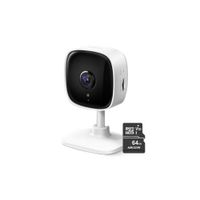 Cámara de Seguridad Wifi Full HD Tapo C100 + Micro SD 64GB - Tplink
