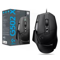 Mouse Gamer Logitech G502 X Alambrico USB RGB Negro