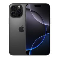 Reacondicionado Grado A+ iPhone 16 Pro Max eSIM 256GB 8GB Black-Titanium | OPEN BOX
