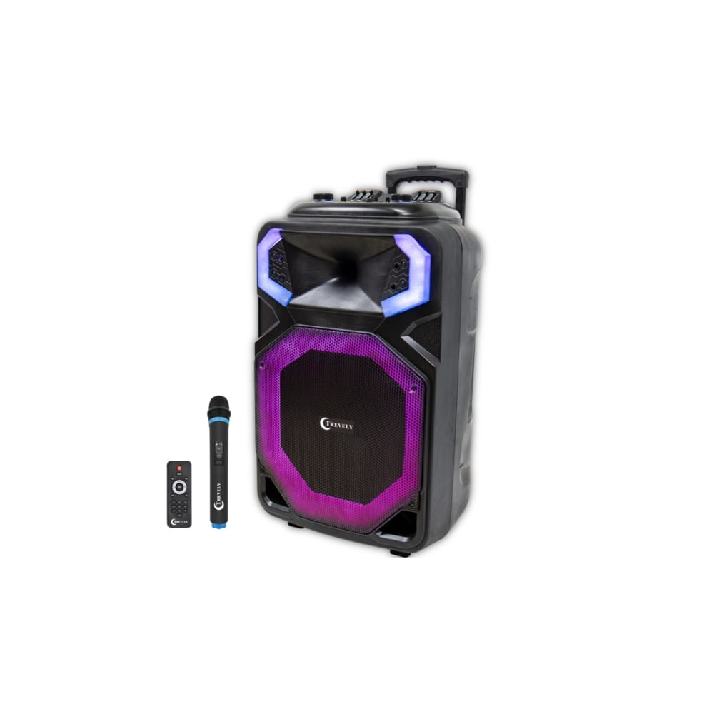 Parlante Activo  TREVELY WT-1524 Woofer 15"" - Karaoke - 500W