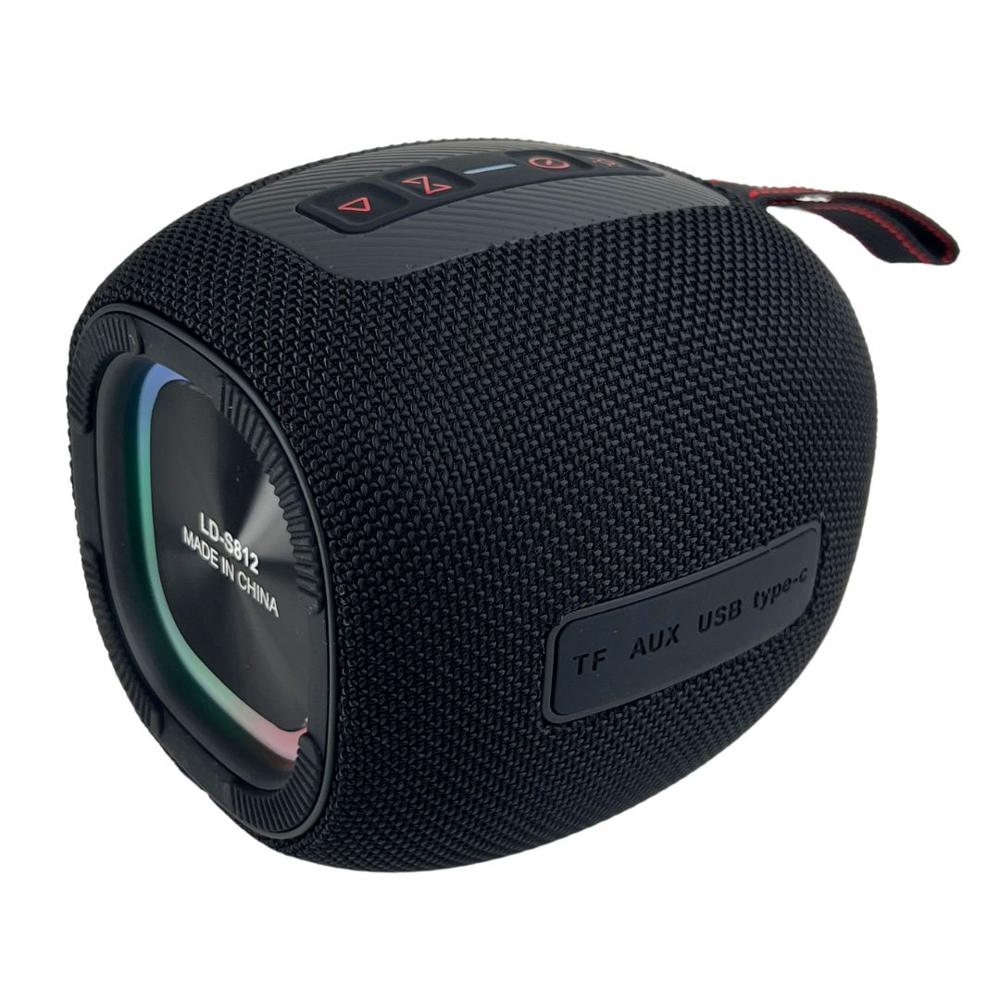 Parlante Bluetooth LIDIMI 10W Bass Sonido de Calidad LD-S812 Negro