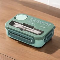 Taper Hermético Rectangular 1300ml Verde Orange