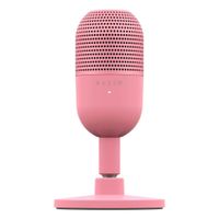Microfono Razer Seiren V3 Mini Rosa USB Streaming Supercadioide Sensor de Silencio