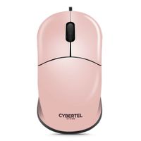 Mouse Óptico Cybertel Storm CYB M103 1000 DPI Rosa