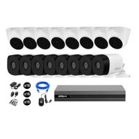 Cámaras Seguridad Dahua Kit 16 Full Hd 1080p Cable Hdmi Oferta