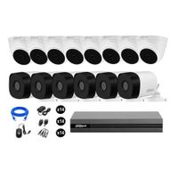 Cámaras Seguridad Dahua Kit 14 Full Hd 1080p Cable Hdmi Oferta