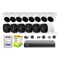 Cámaras Seguridad Dahua Kit 14 Full Hd 1080p Disco 1tb Completo