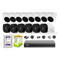 Cámaras Seguridad Dahua Kit 14 Full Hd 1080p Disco 2tb Completo