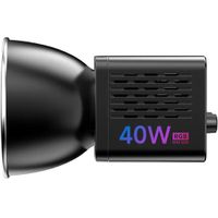 Luz De Video RGB Para Fotografía Ulanzi 40W Con Adaptador De Carga