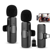 Microfono Inalambrico Tipo C para Iphone Android 2 en 1 para Tiktok