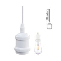 Socket Colgante Decorativo Vintage Blanco OP-6550-WH OPALUX