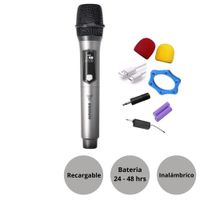 Micrófono Inalámbrico EUPHORIA TRKM 363BT Recargable duración de 24 a 48 hras