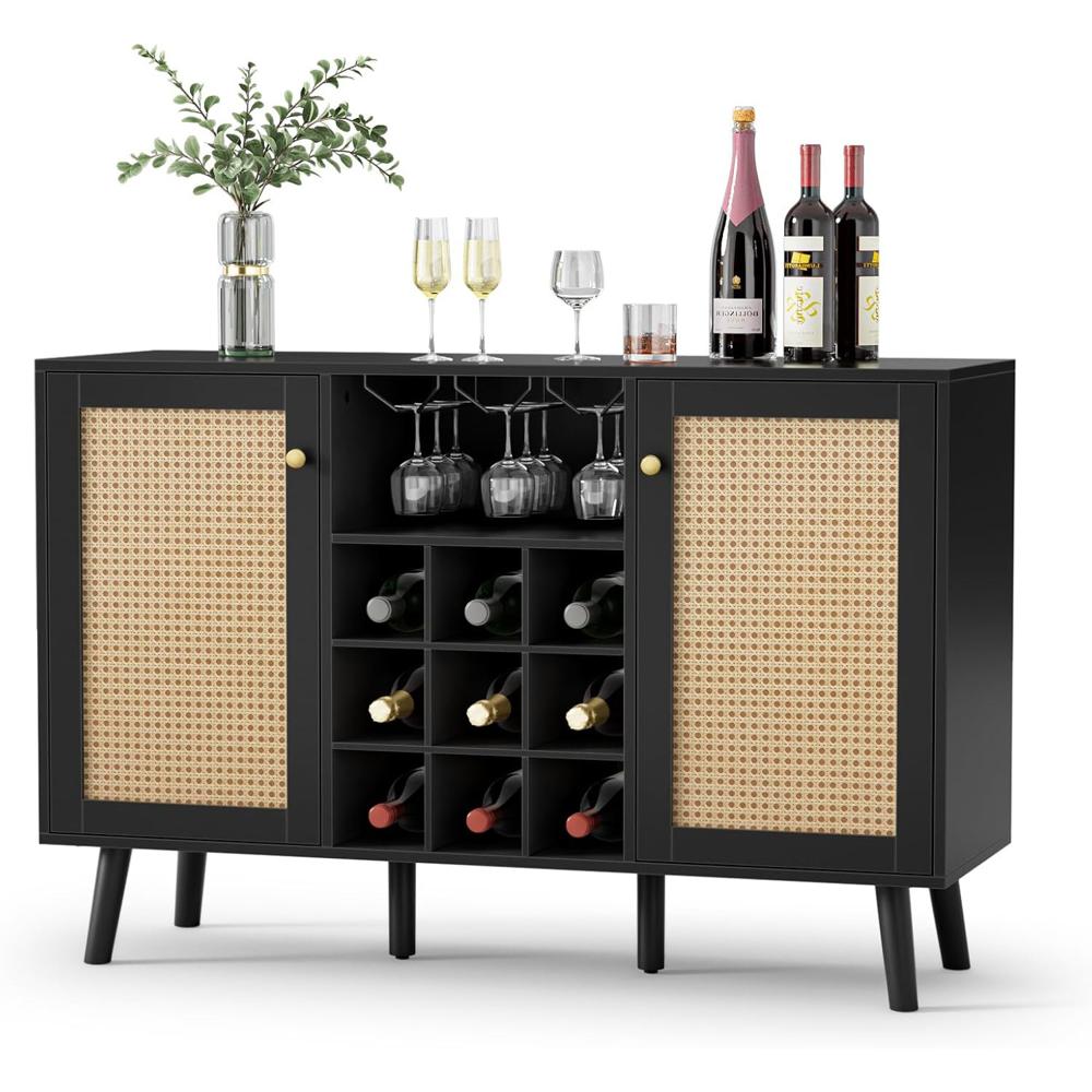 Mueble Bar Moderno Amore Home Husnia con Ratan