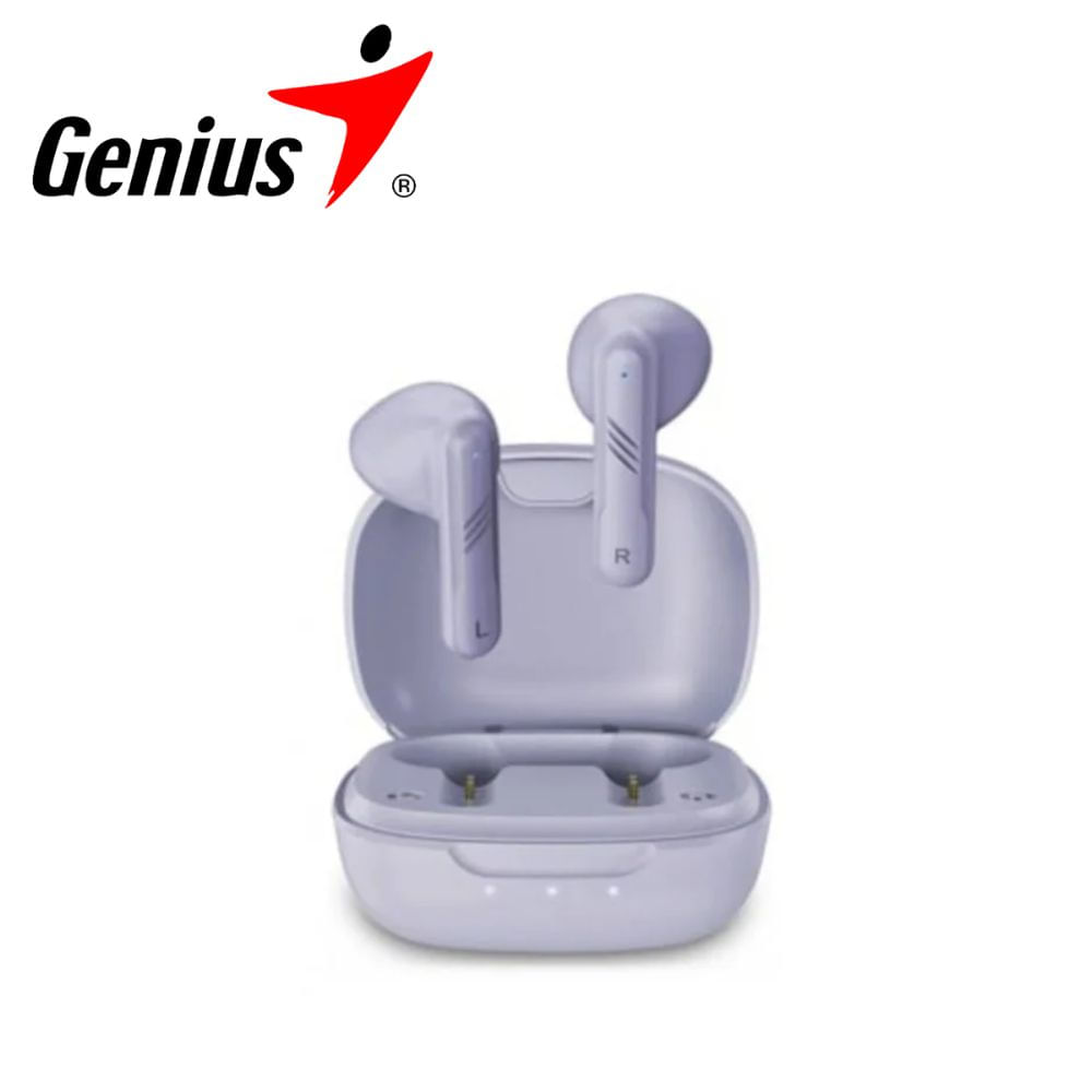 Audífono c/micrófono Genius HS M905bt Wireless Lila