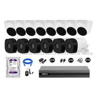 Cámaras Seguridad Dahua Kit 14 Full Hd 1080p Disco 2tb Hdmi