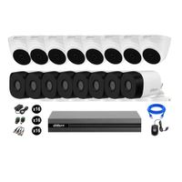 Cámaras Seguridad Dahua Kit 16 Hd 720p Cable Hdmi Oferta