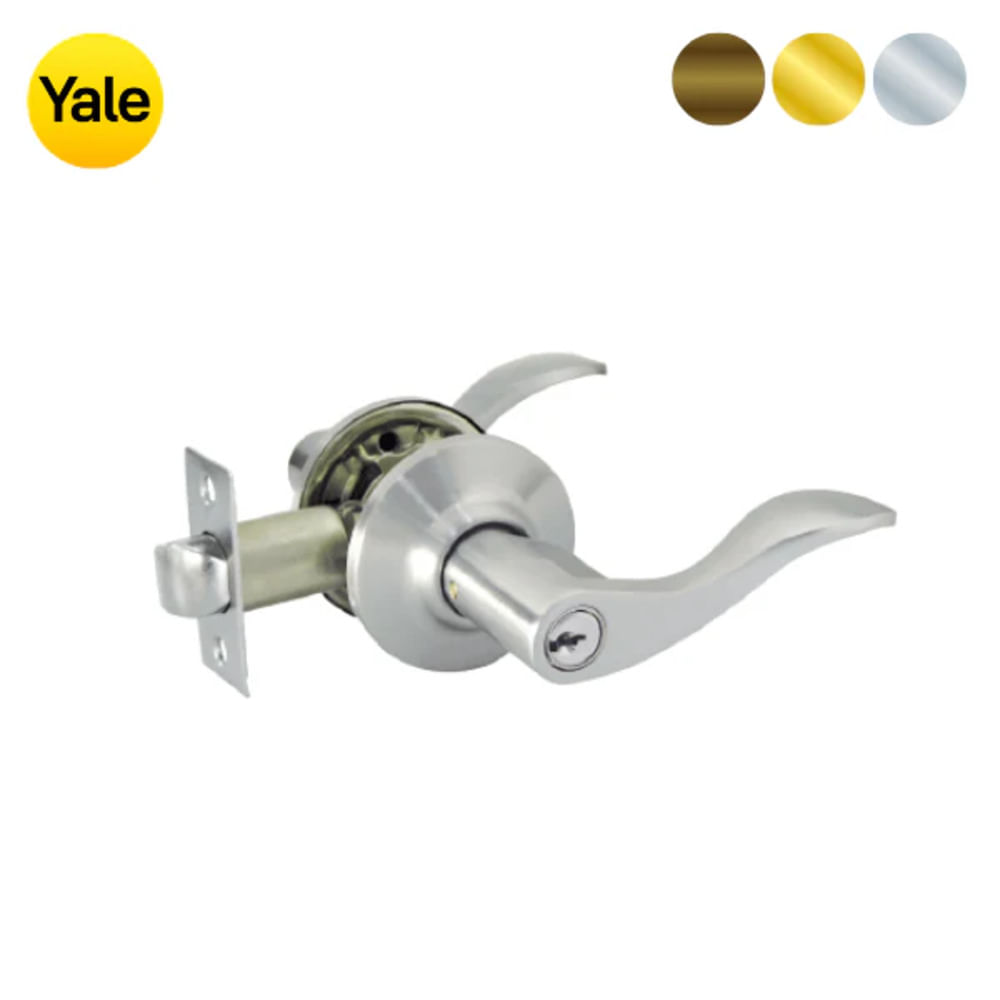 Manija Aston Habitación US26D Acero Satinado (Caja) Yale