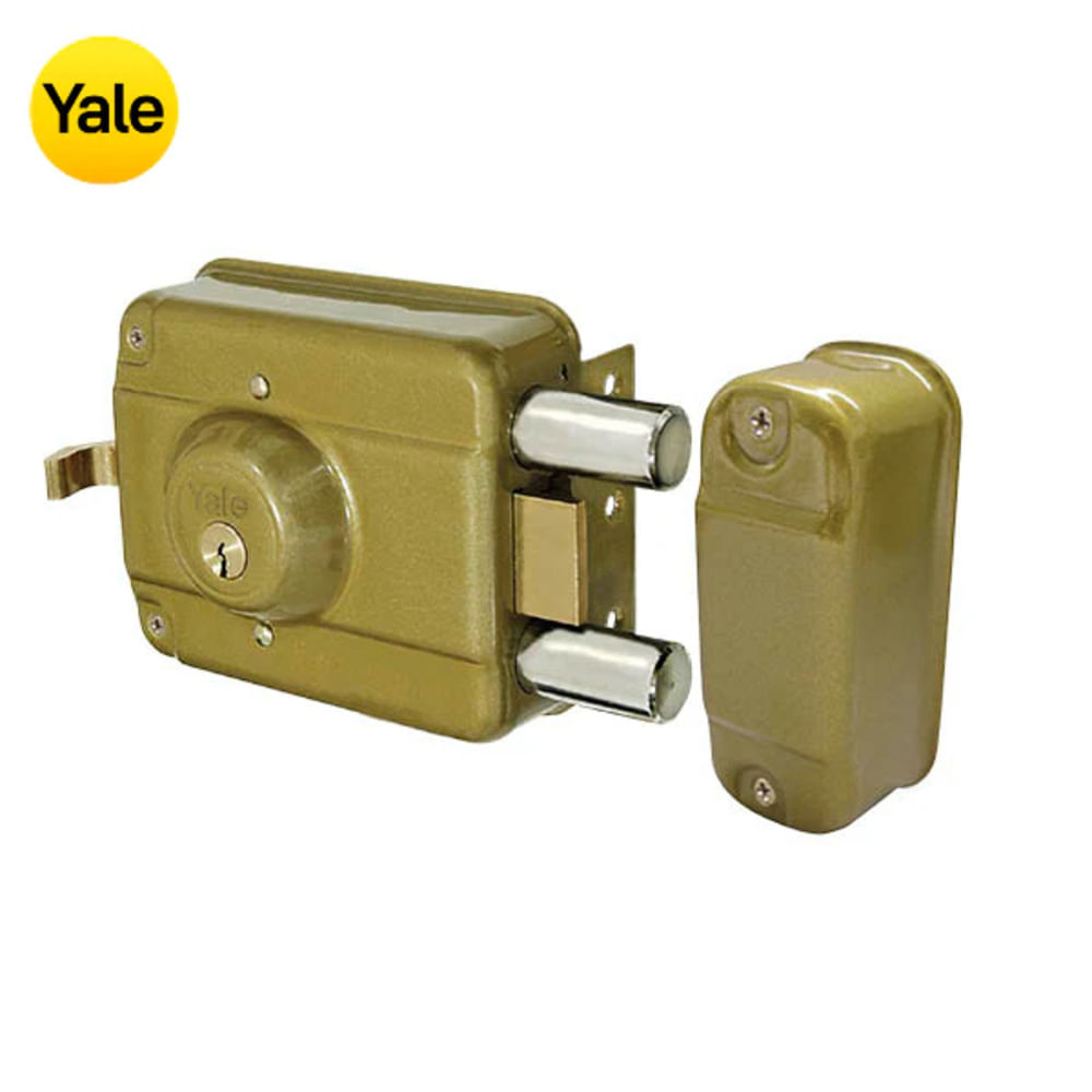 Cerradura Ultrablindada 1050 Sobreponer 02 Bulones 3 Golpes LL/N (Caja) Yale