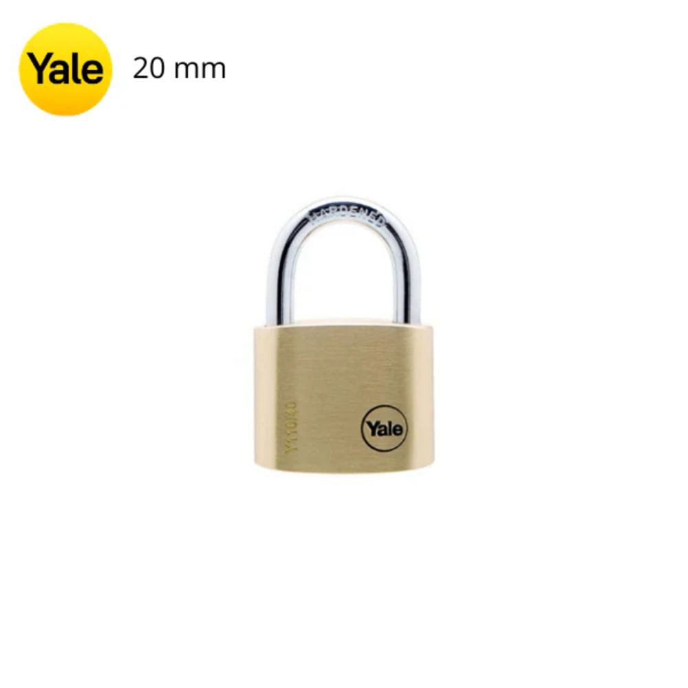 Candado Y110 Arco Bronce 20mm (Caja) Yale