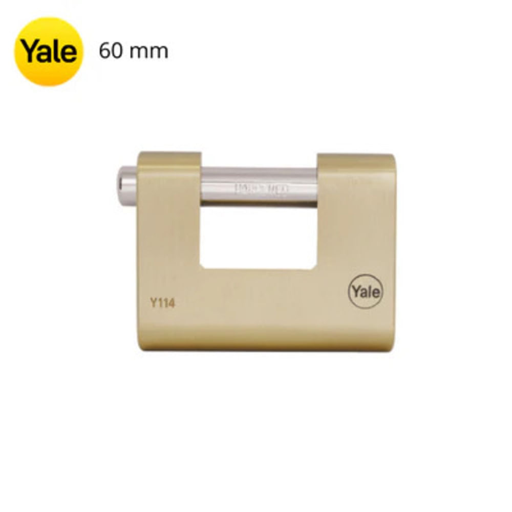 Candado 114 Bronce Jumbo 60mm (Caja) Yale