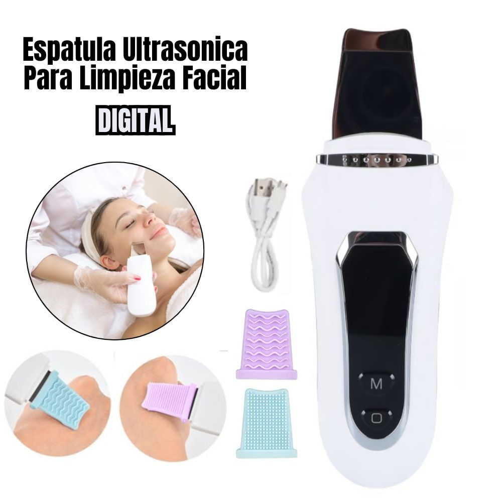 Espatula Ultrasonica Para Limpieza Facial -SW