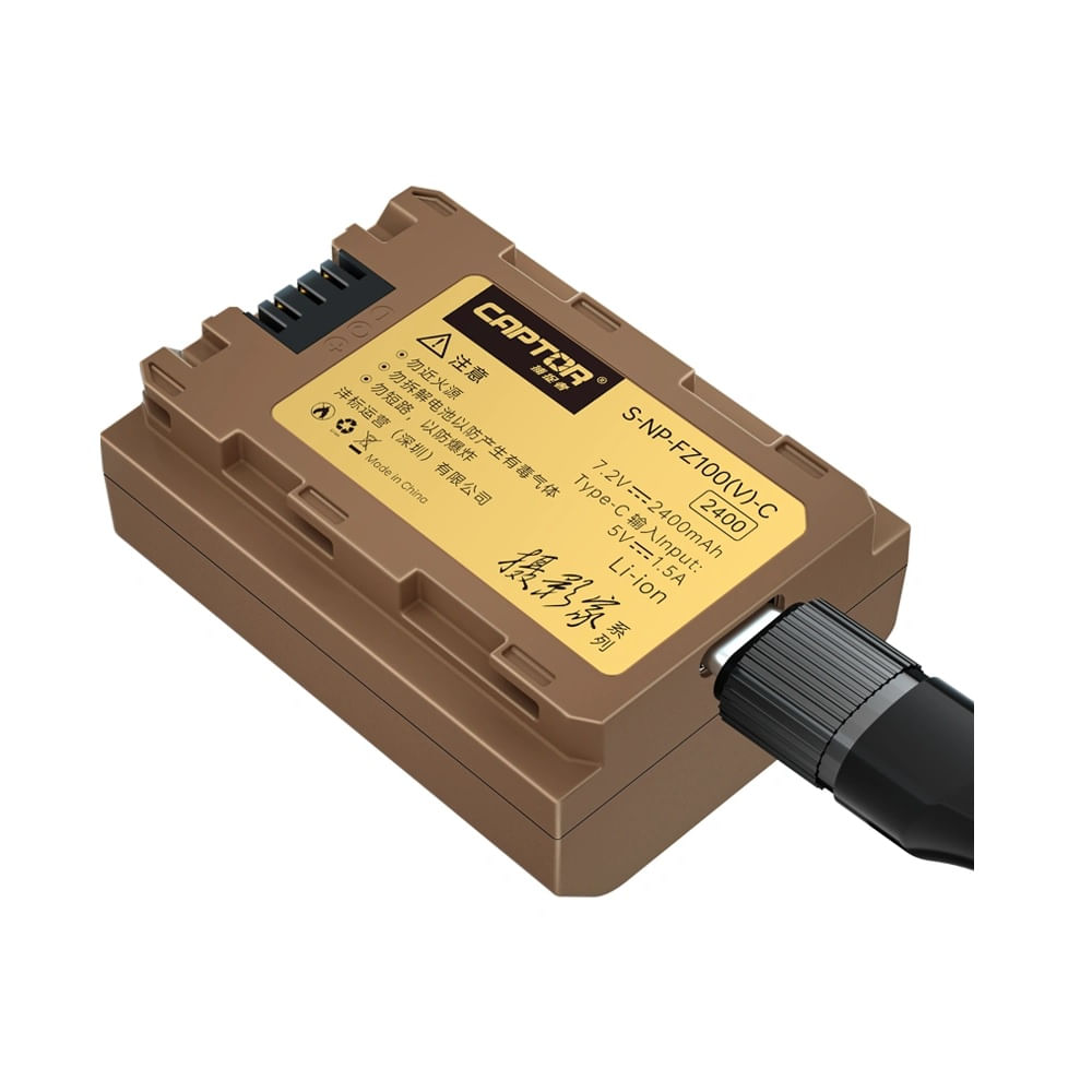Batería Np-Fz100 Tipo Usb-C  Captor