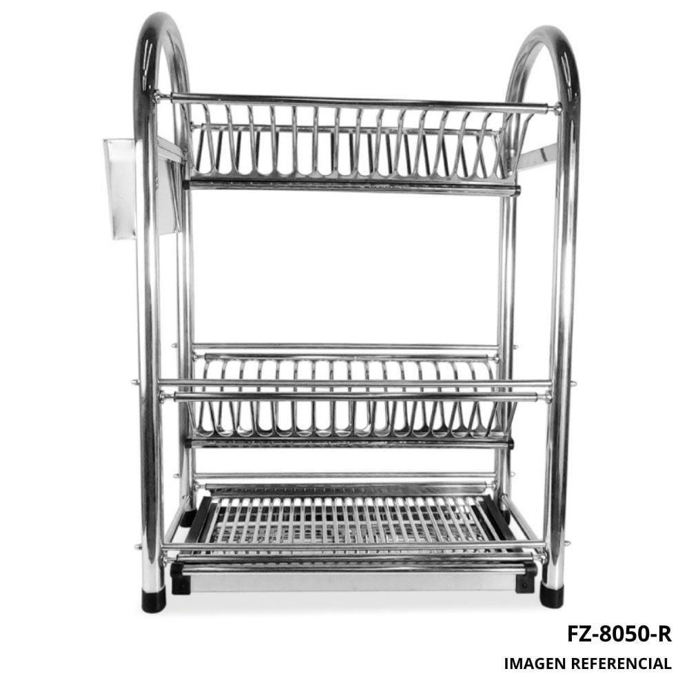Escurridor de Vajilla Acero Inoxidable FINEZZA FZ-8050-R