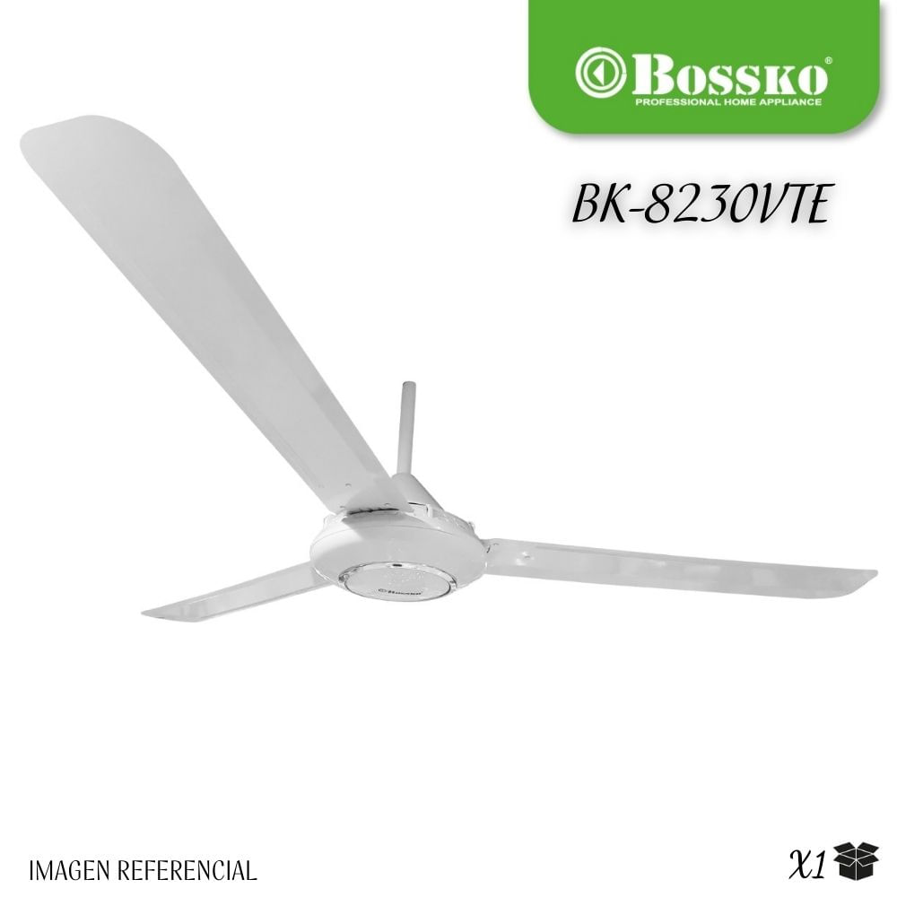 Ventilador de Techo Bossko de 56"" - 90 Watts BK-8230VTE