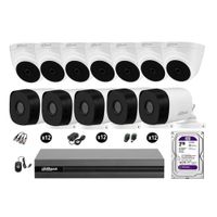 Cámaras Seguridad Dahua Kit 12 Hd 720p Disco 2tb Hdmi