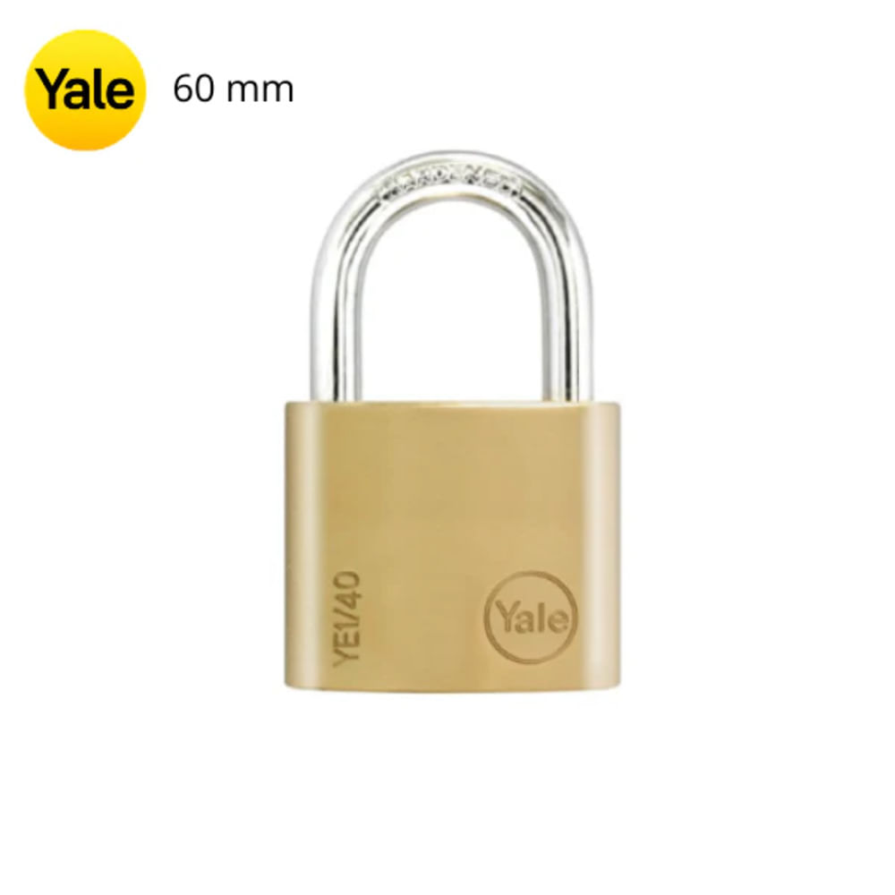 Candado YE1 Arco Bronce Essential Eco 60mm (Caja) Yale