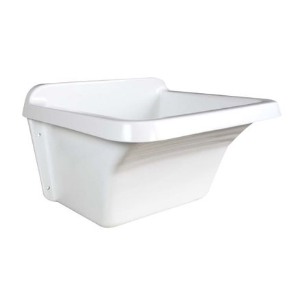 Lavadero Sol I en fibra de vidrio una poza 45x40cm Lavadero Sol I en fibra de vidrio una poza 45x40cm