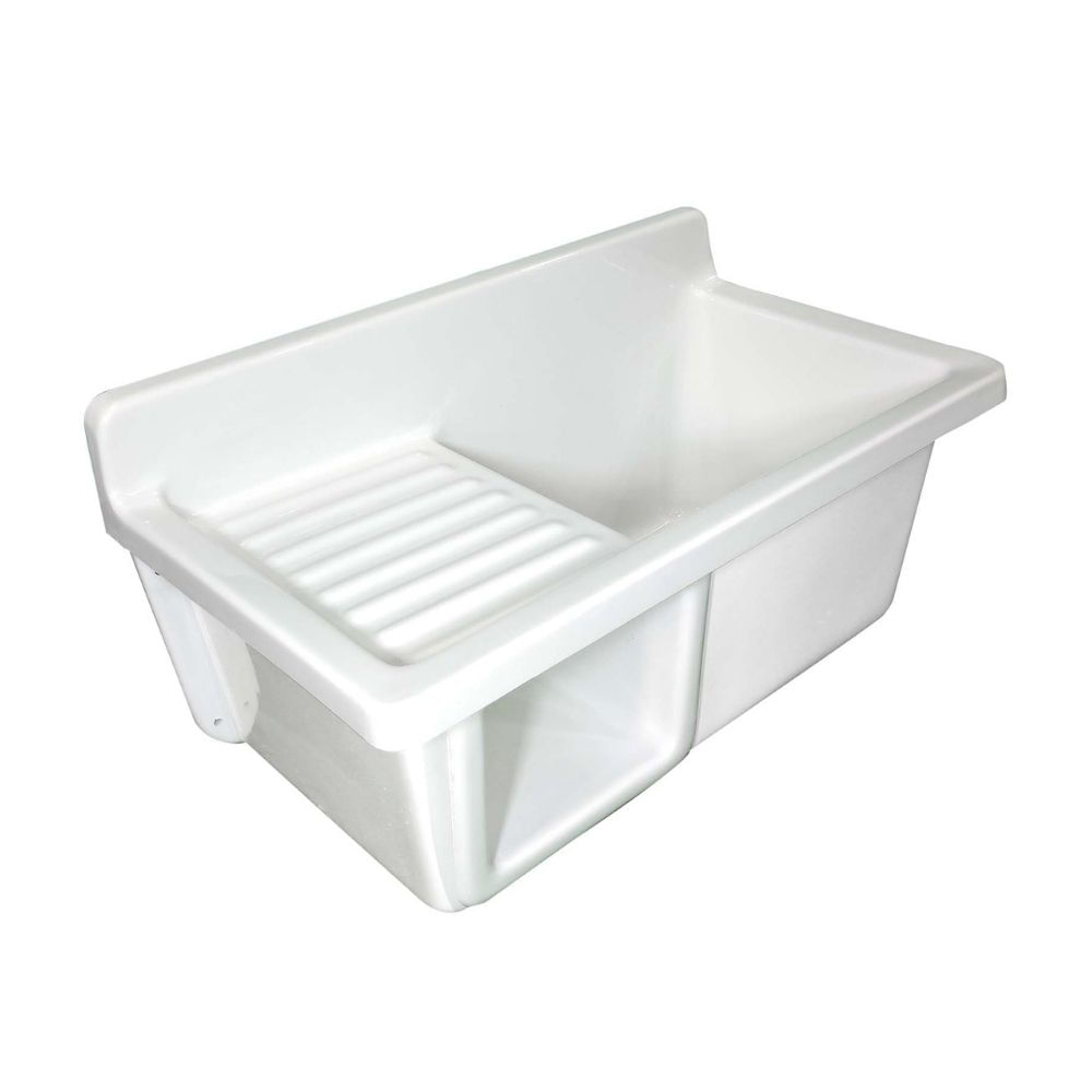 Lavadero multiuso en fibra de vidrio I 70x40cm