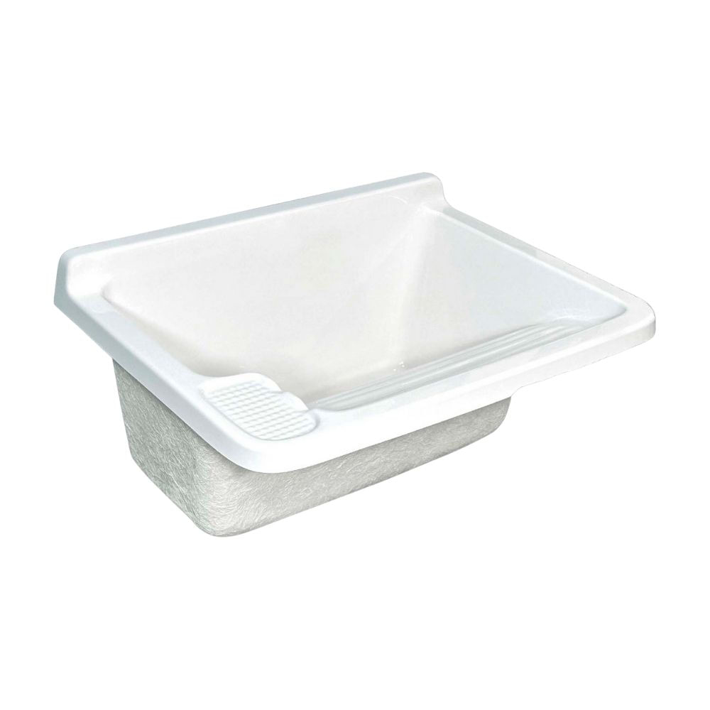 Lavadero Sol en fibra de vidrio una poza 60x46cm