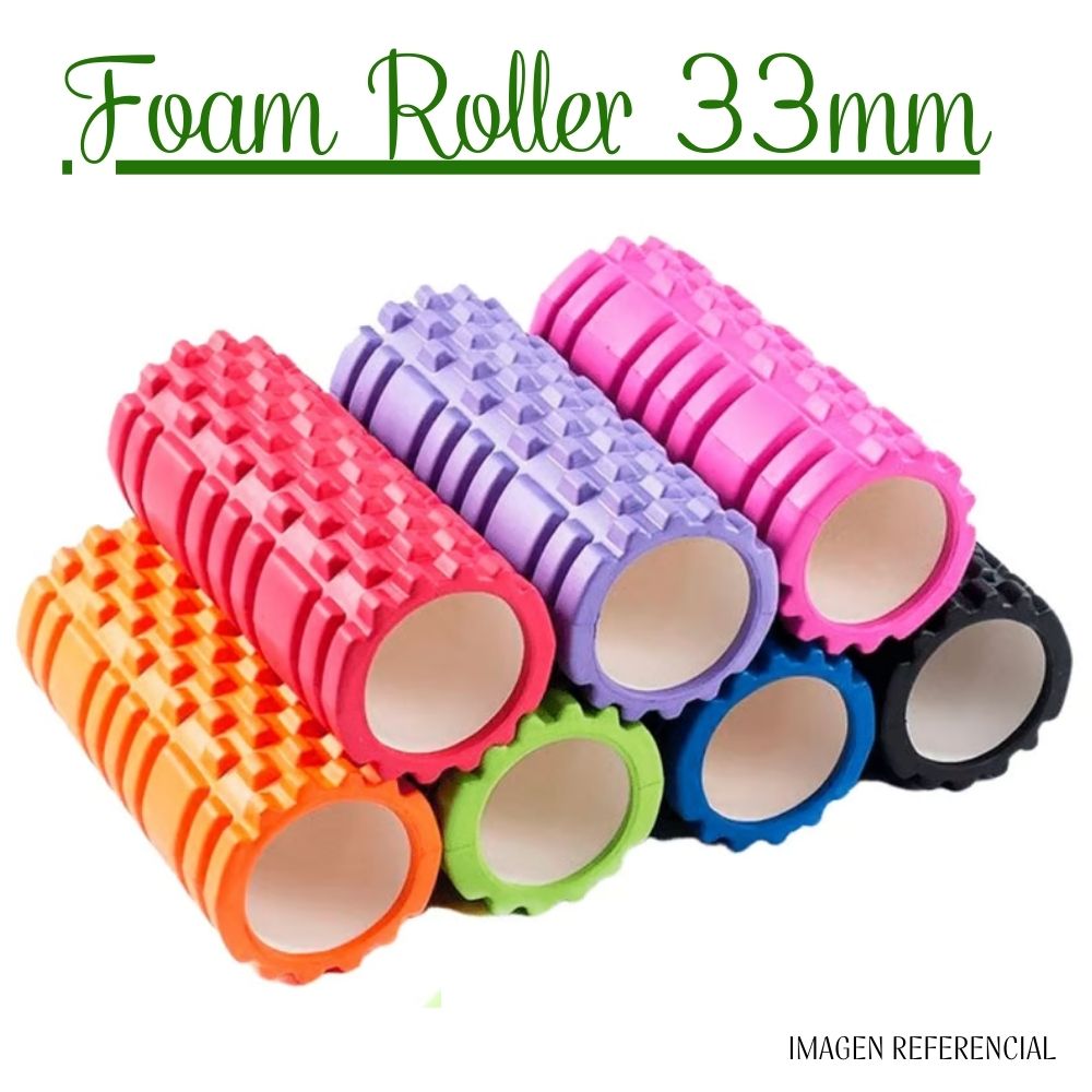 Foam Roller de 33cm - Rodillo de Espuma para Masaje/RMV