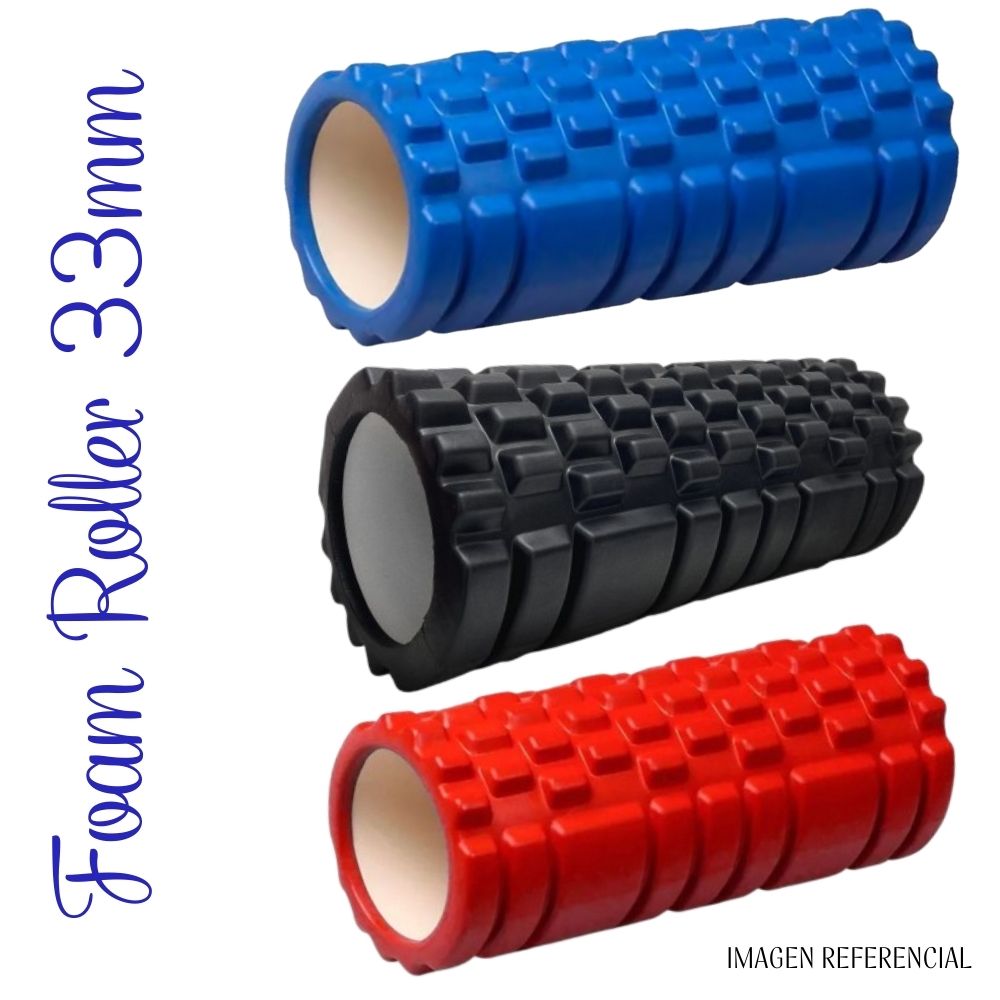Foam Roller de 33cm - Rodillo de Espuma para Masaje/NA